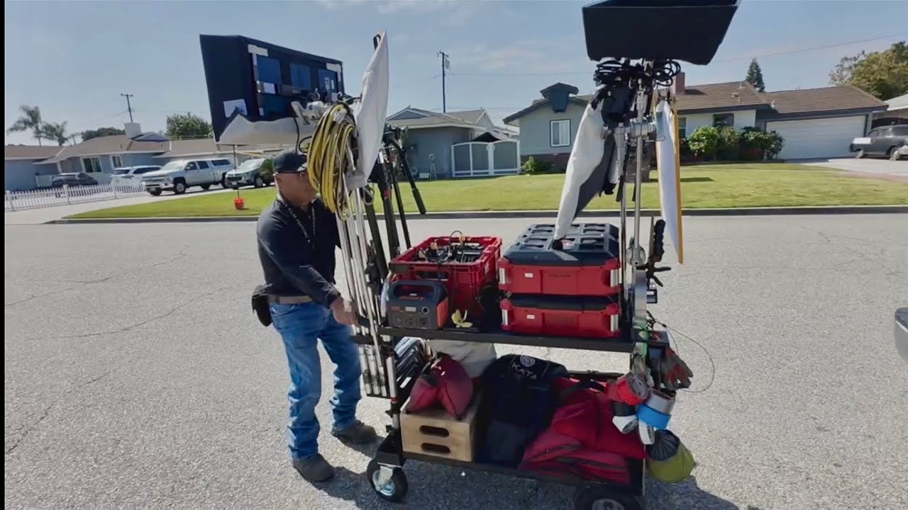 2501 TECH TIP | Film Production Cart Build | Milwaukee Packout, Filmtools, Matthews Studio Equipment