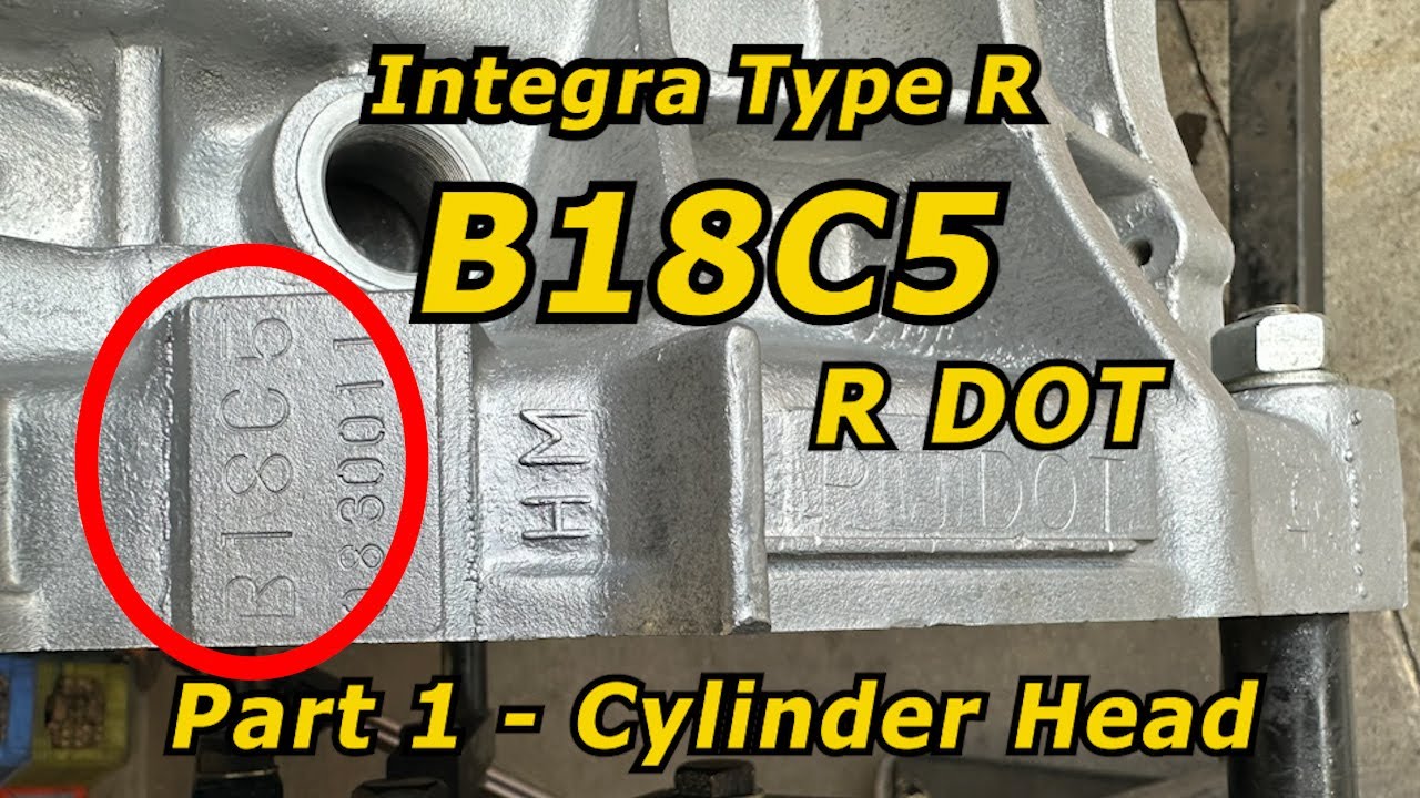 B18C5 Type R Engine Build Ep 1 - Cylinder Head