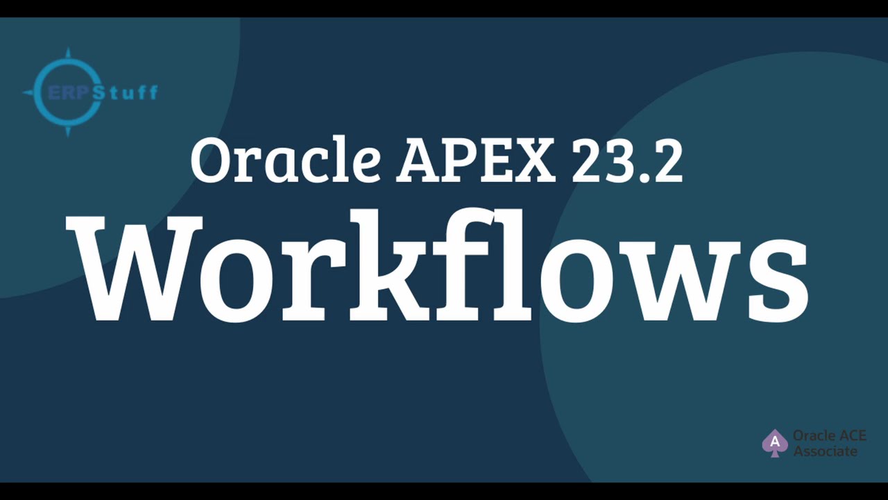 Разоблачение рабочих процессов Oracle APEX 23.2 — настройка и демонстрация