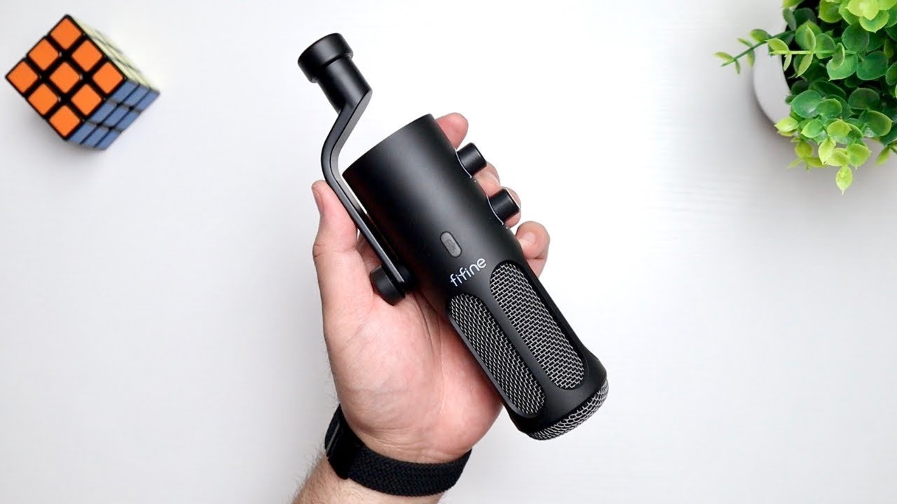Fifine Amplitank Tank 3 Dynamic Microphone // Unboxing and Sound Test