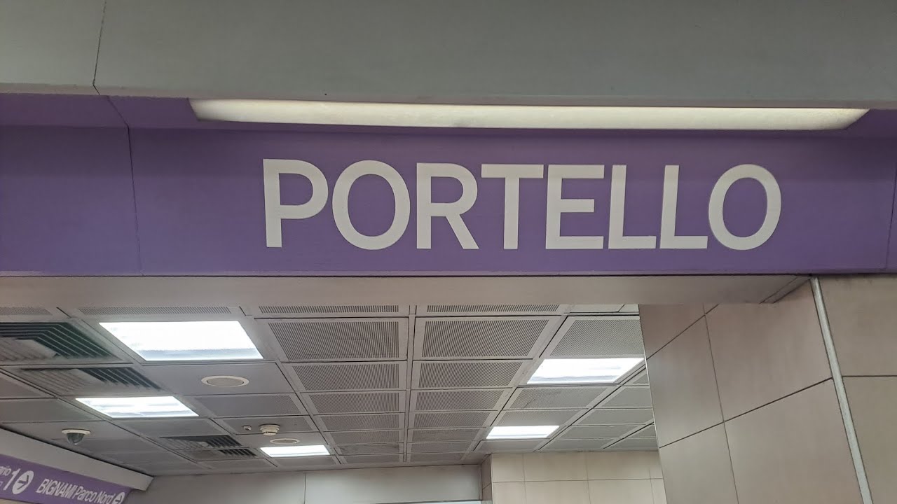 (Walkthrough) Stazione PORTELLO (M5 Metro Milano)