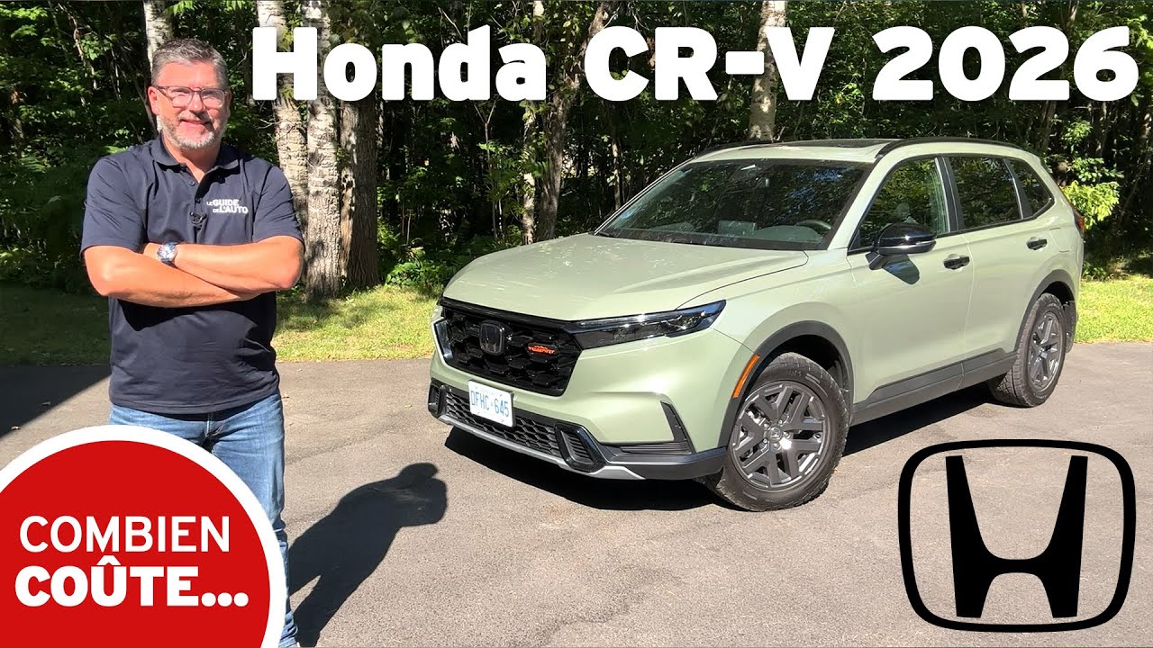 Combien coûte...le Honda CR-V Trailsport 2026