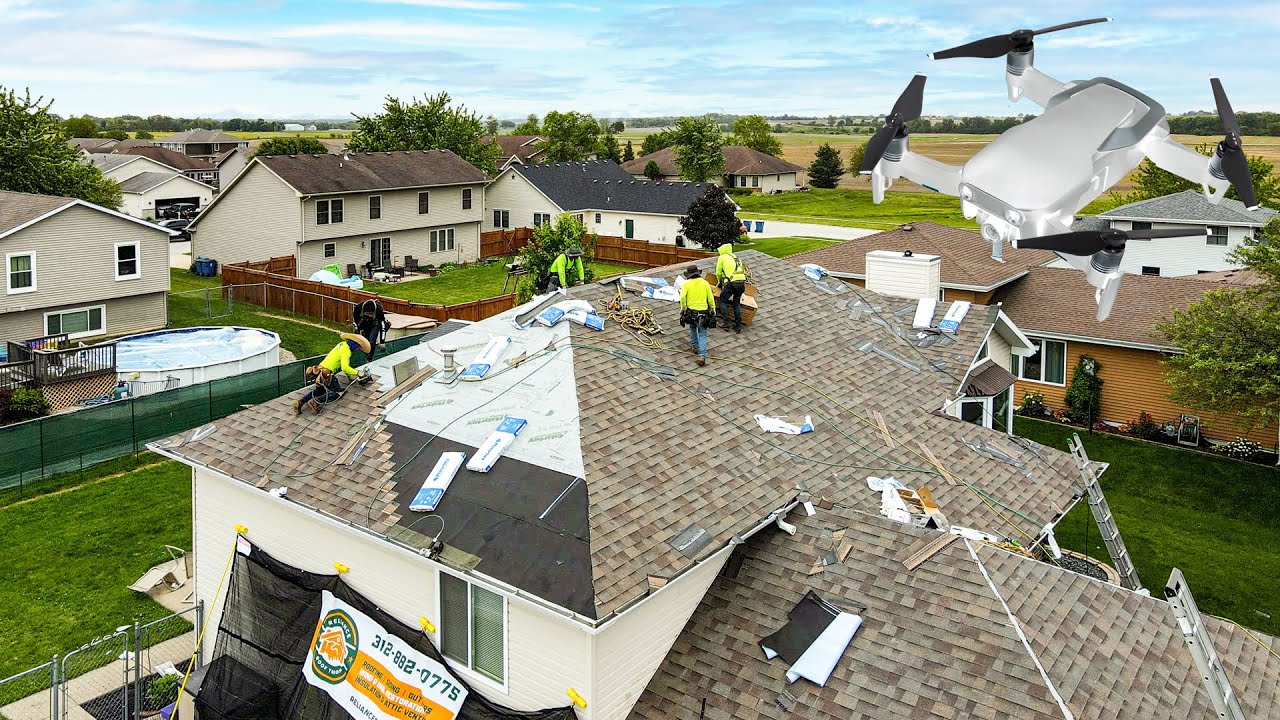 Aerial Showcase - Discover Northwest Indiana Roofing Excellence | Reliance Roof Troop