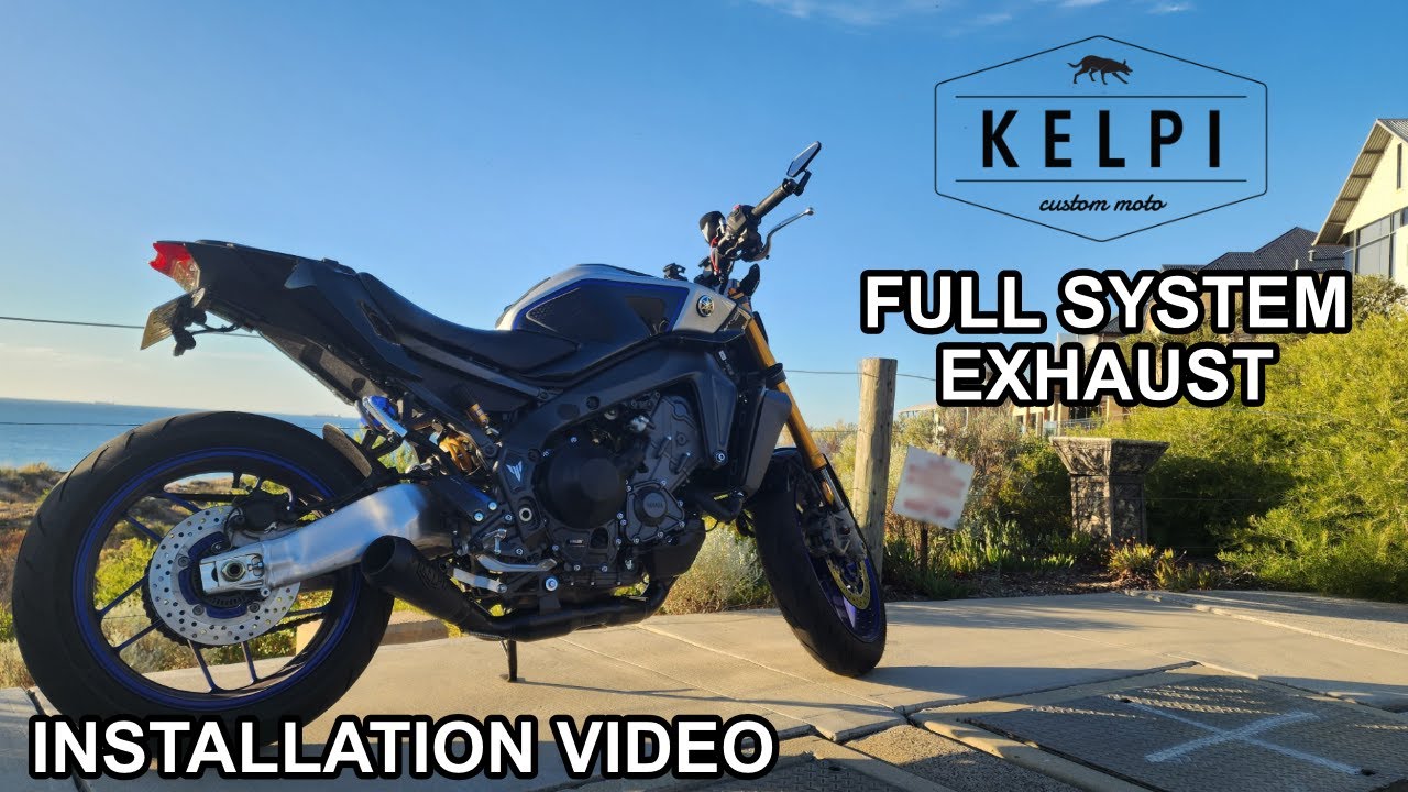 MT 09 Full System Exhaust Installation [COMPLETE TUTORIAL]
