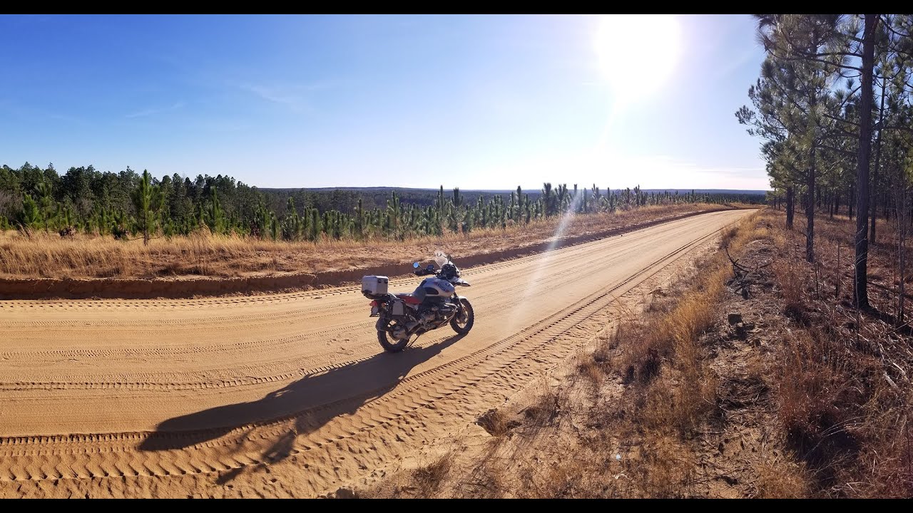 First time riding SAND on my R1150GSA!! Riding the Carolina Sandhills - Part 1