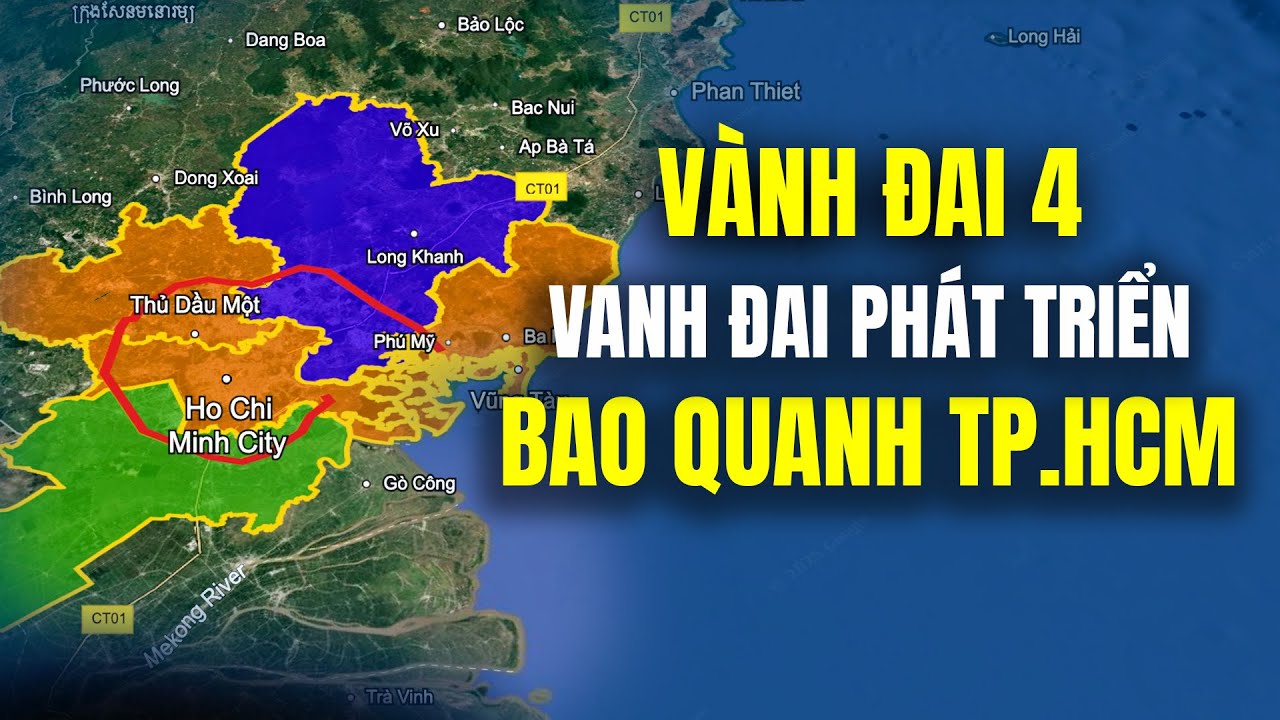 Vành đai 4 TP.HCM: Kết nối 5 tỉnh, đột phá cả khu vực phía Nam