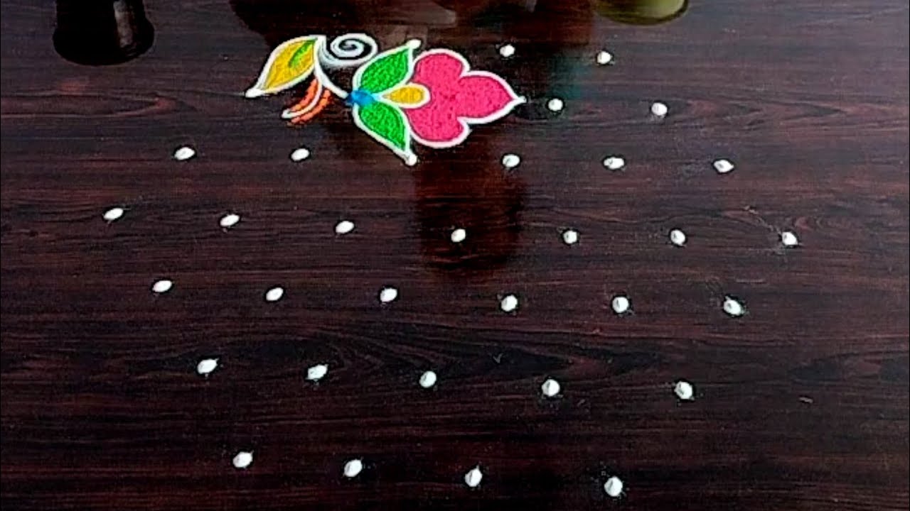Simple and Daily Rangoli Designs 🌹 Kolam Latest Rangoli 🌹 Beautiful Rangoli Designs 🌹 Small Rangoli