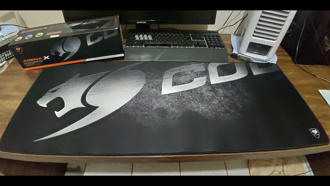 MOUSEPAD COUGAR GAMING ARENA X PRETO EXTRA LARGE SPEED 1000cm X 40cm X 5mm - 3MARENAX.0001