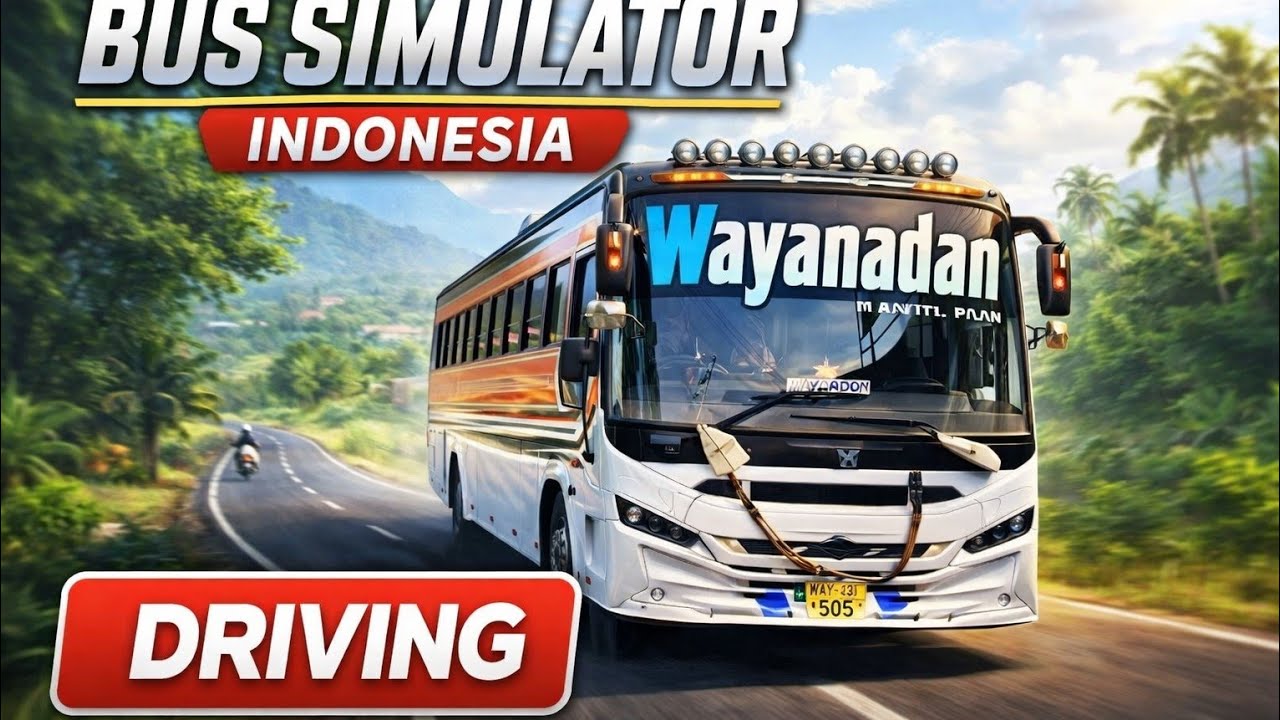 Bus simulator Indonesia driving part 3