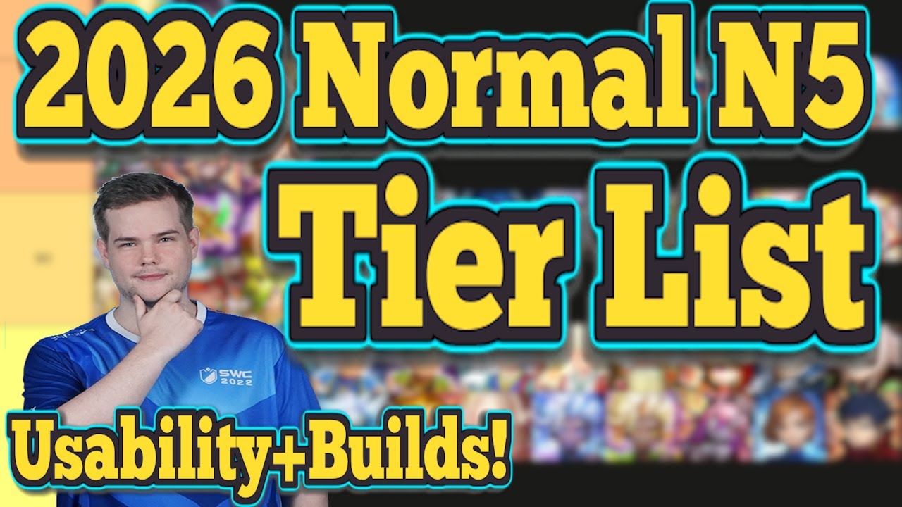 2026 Normal N5 Tier list & Where to use + Builds Review! by Seiishizo - Summoners War