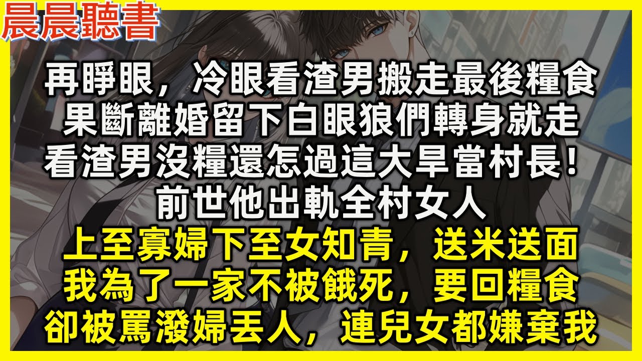 【重生爽文】再睜眼，冷眼看渣男送光糧食，果斷離婚留下白眼狼們，看渣男沒糧還怎過這大旱當村長！前世他出軌全村女人，上至寡婦下至知青送米送面，我為一家不被餓死，要回糧食，卻被罵潑婦丟人，連兒女都嫌棄我