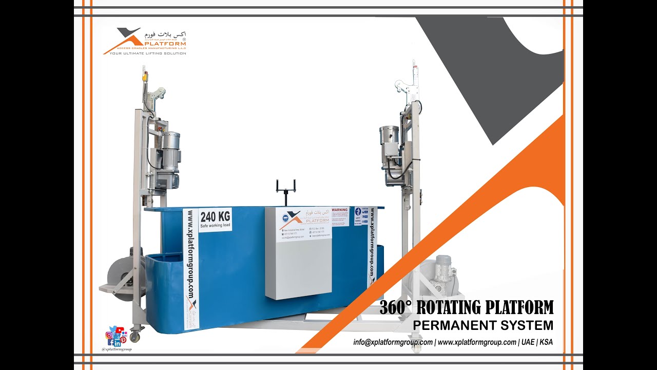 360&ordm; Rotating Platform | XPlatform Group Product | Permanent System | UAE