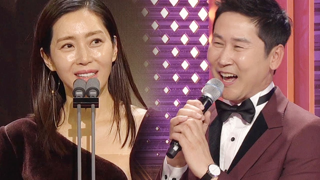 송윤아, 신동엽을 언급하는 소감 “내 인생 행운아” @SBS 연기대상 2회 20181231