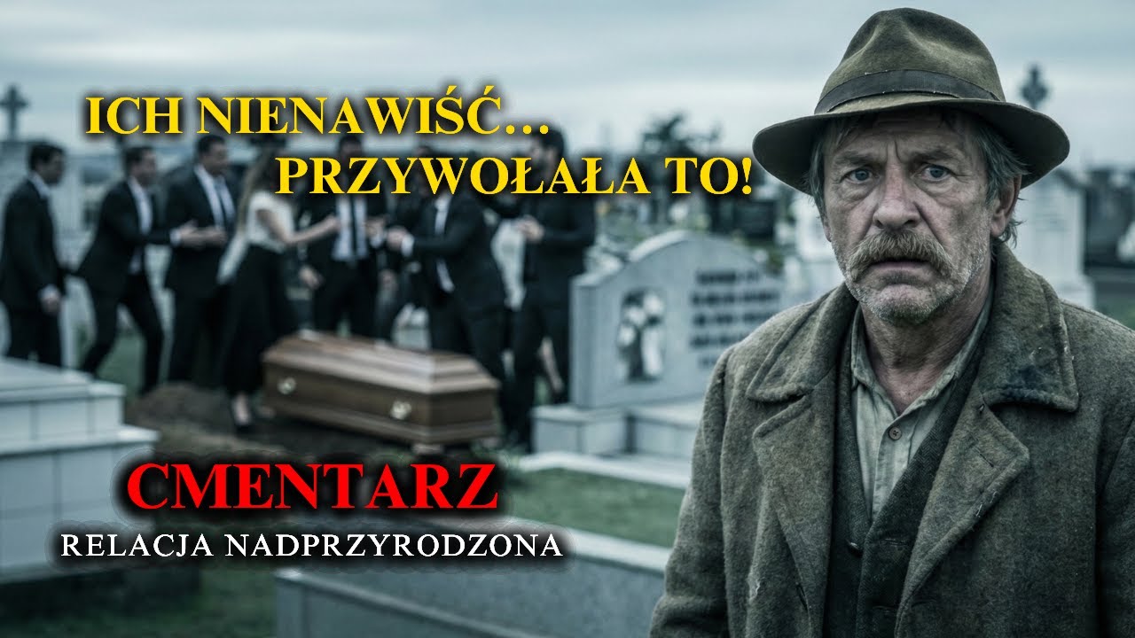 NIENAWIŚĆ NA POGRZEBIE BYŁA TAK WIELKA… ŻE COŚ NA CMENTARZU ODPOWIEDZIAŁO | prawdziwa historia grozy