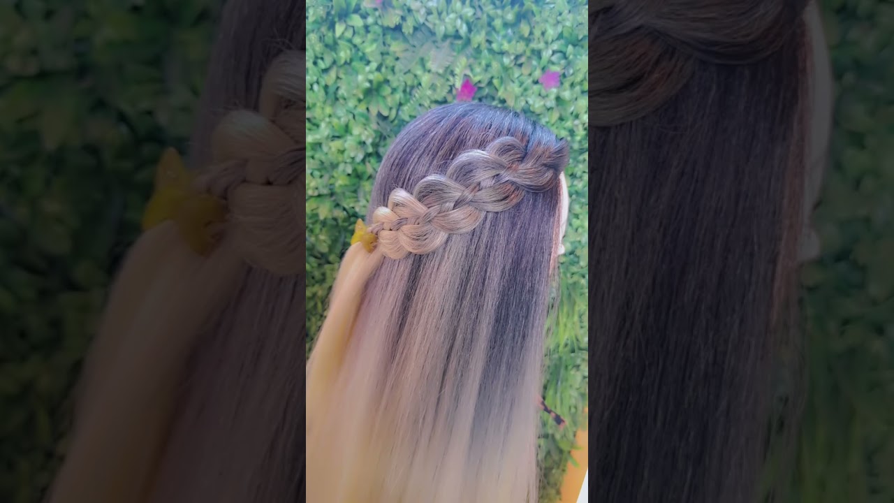 fasting hairstyle #by :-# priti Mehta #Priti bridal studio &Academy #Bardoli #99045 87321