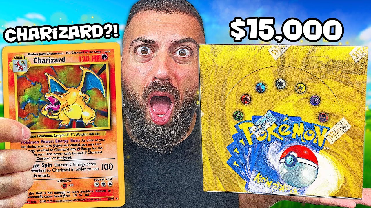 I Opened The First Pokemon Box Ever Made! ($15,000)