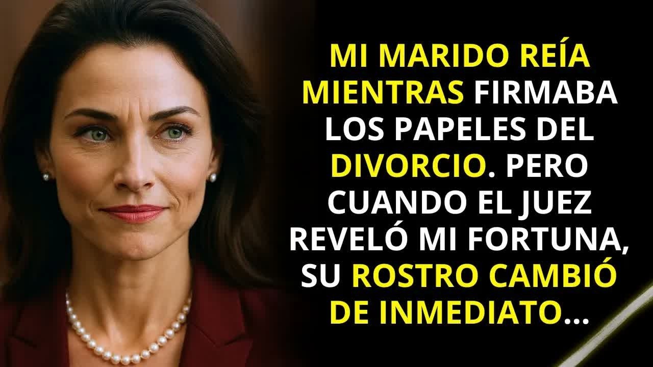 Mi marido se reía y se burlaba en el divorcio… hasta que el juez reveló mi fortuna…