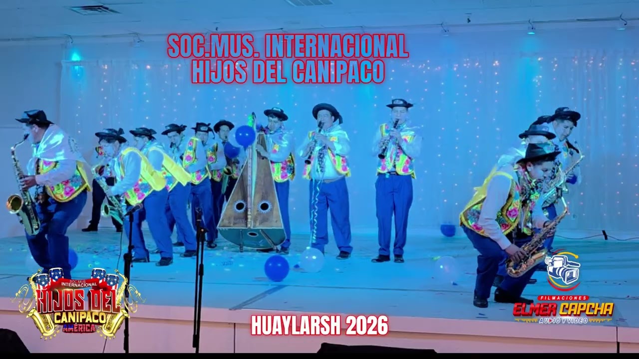 INTERNACIONALES HIJOS DEL CANIPACO HUAYLARSH 2026 UTAH EE.UU