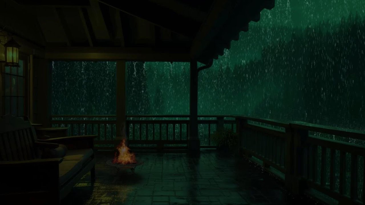 Peaceful Thunderstorm Rain - Relaxation Sounds for Sleep