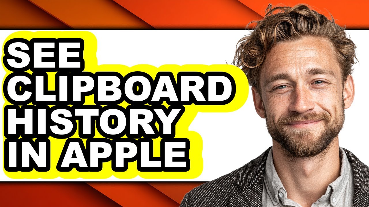 How to See Clipboard History in Apple - Step by Step
