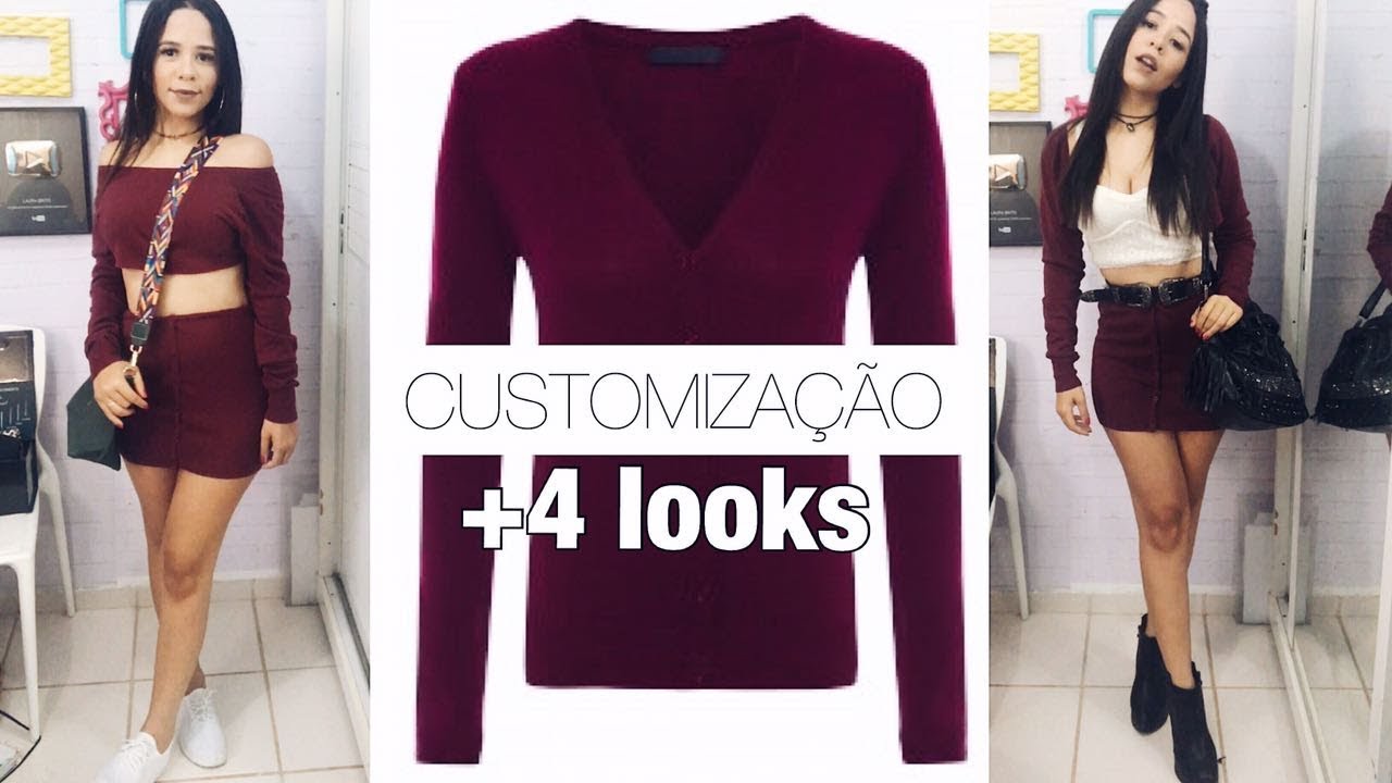 DIY: TRANSFORMANDO CARDIGAN EM CONJUNTO GRINGO