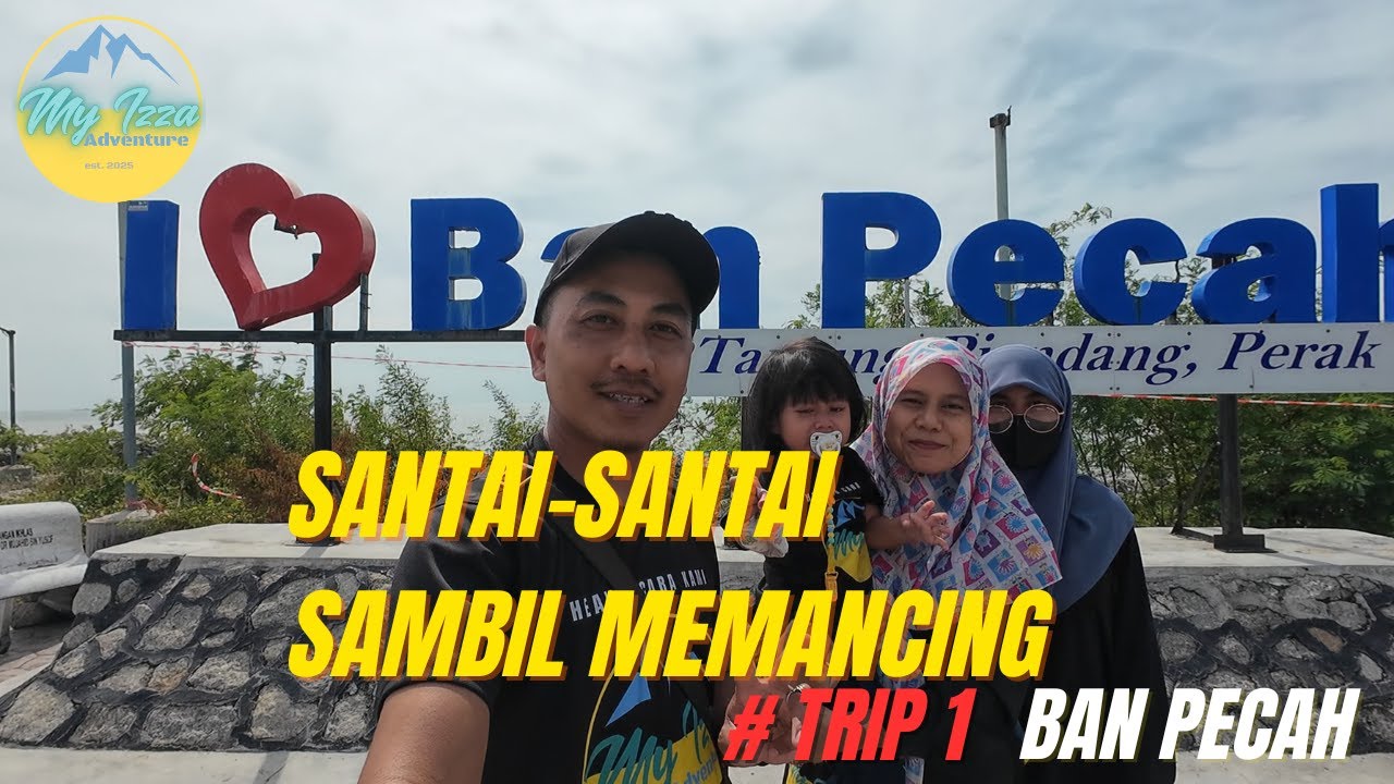 Trip santai sambil memancing di ban pecah, tg. piandang | port siakap kerapu | homestay tok mie