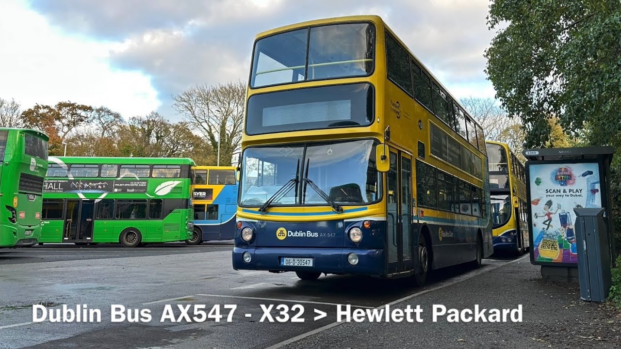 Dublin Bus AX547 Volvo B7TL (ZF/€3) 06-D-30547 - Maxed Out! 