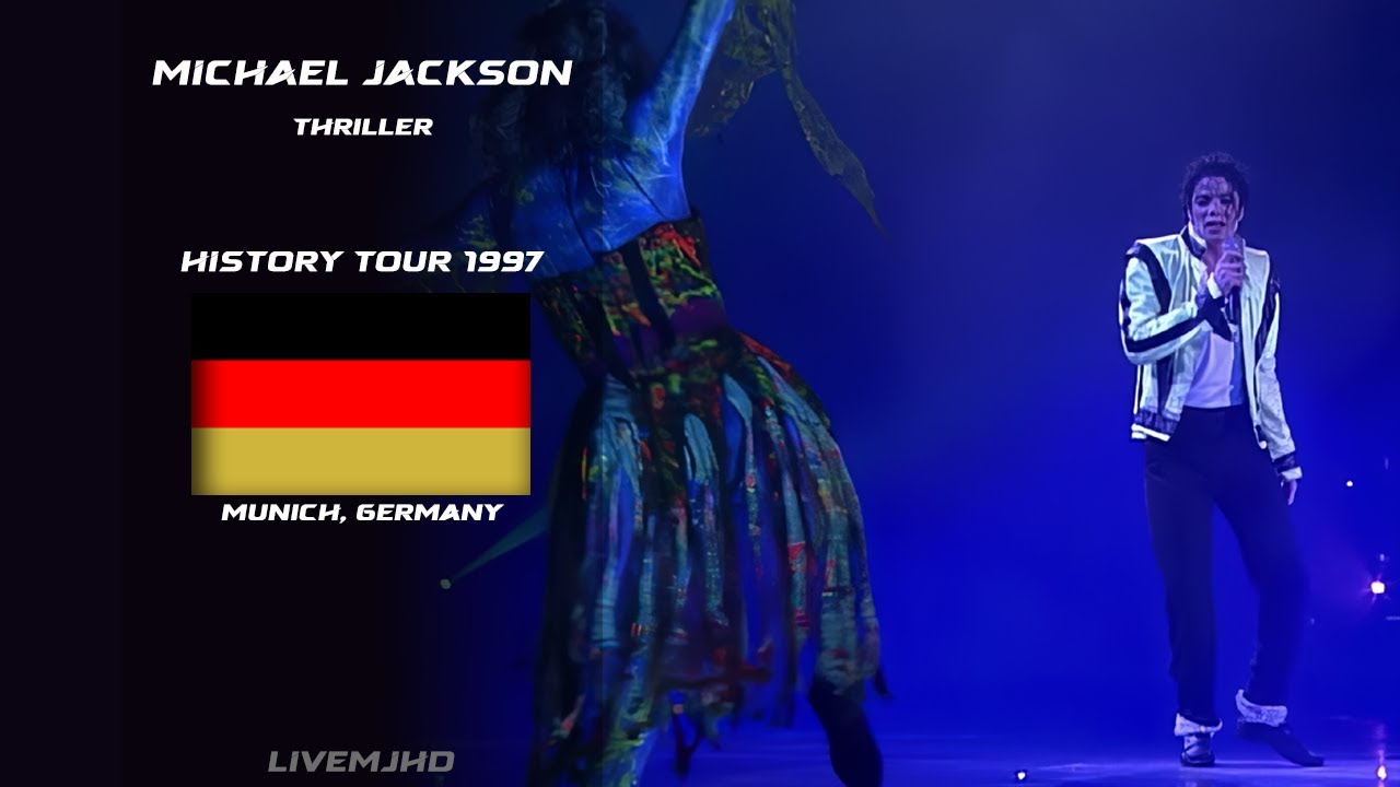 Michael Jackson - Thriller - Live Munich 1997 (2025 4k Remaster)