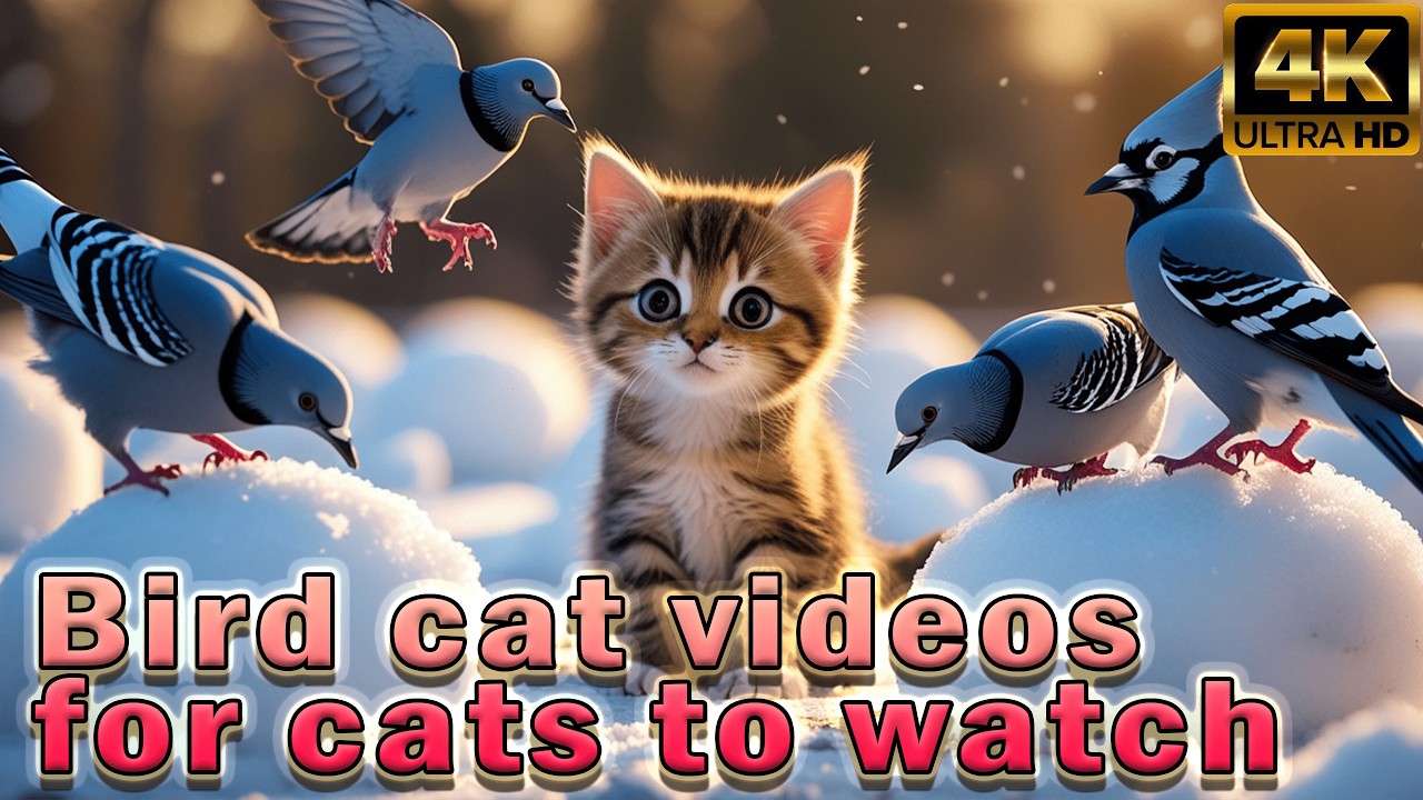 TV FOR CATS -A Cat's Window to the World: Realistic Nature TV for Indoor Cats @Nature-4ktv 45