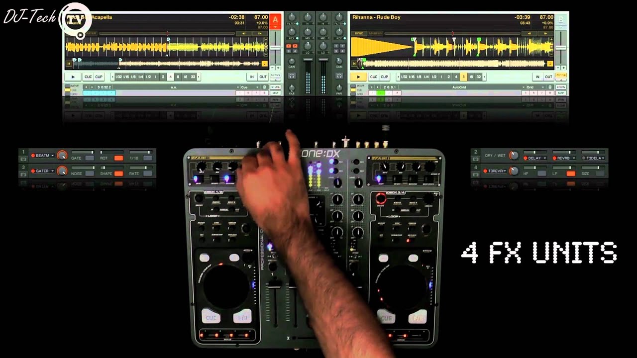 DJ Tech T.V - Xone Dx Tricks with Trakto Pro (Dj Yuval Assaf)