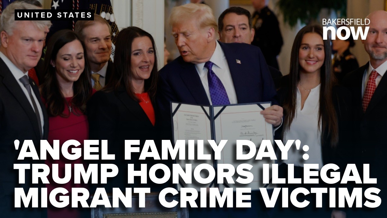 Trump honors Laken Riley, other illegal migrant crime victims at 'Angel Family Day' event