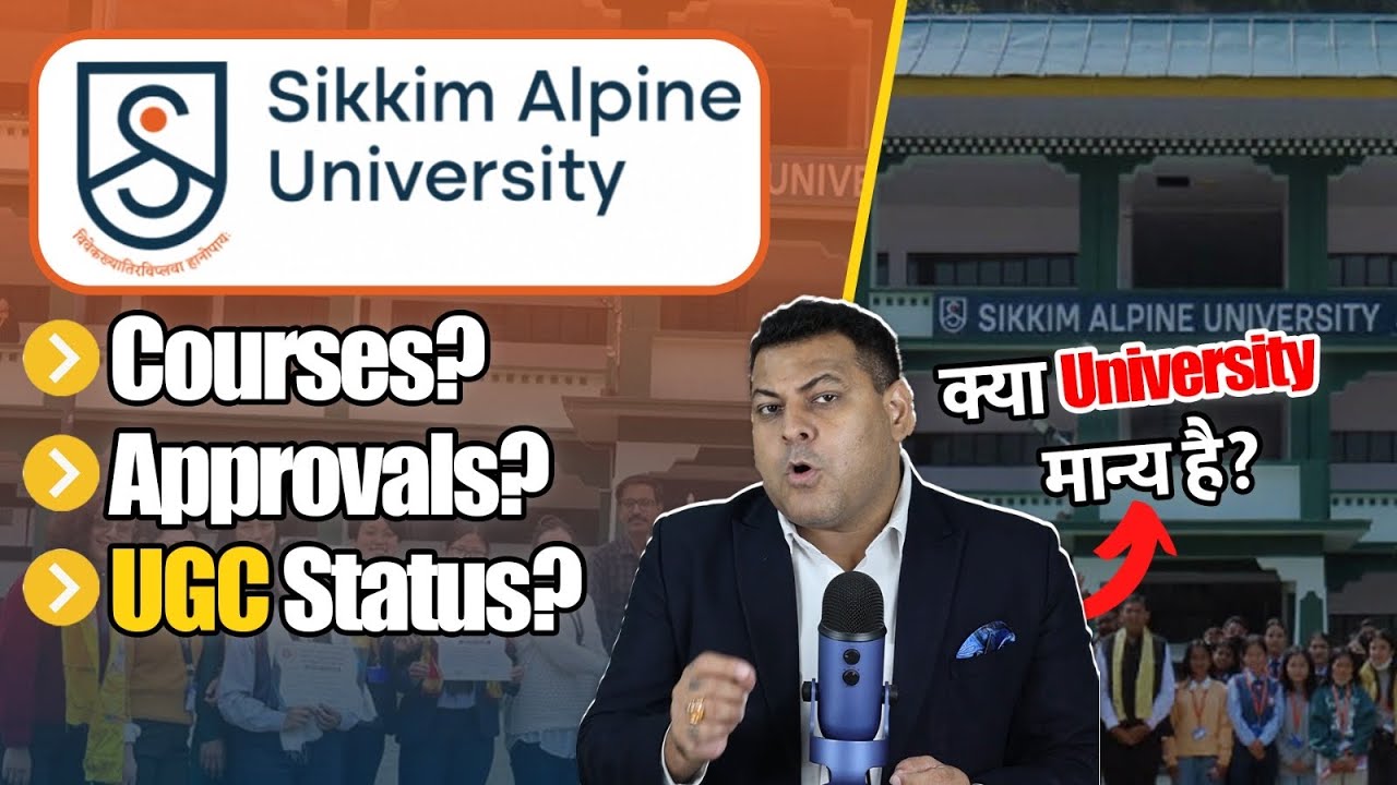 Sikkim Alpine University Is this university valid?