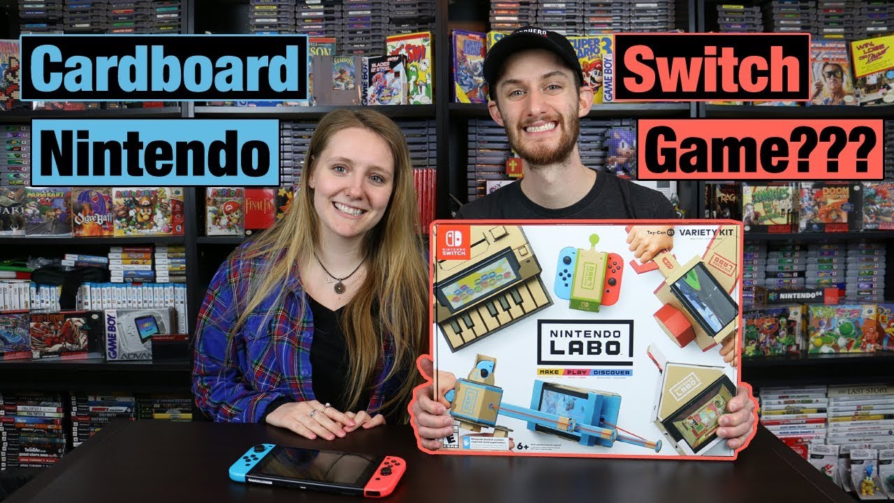 Nintendo Labo Variety Kit Unboxing & Setup