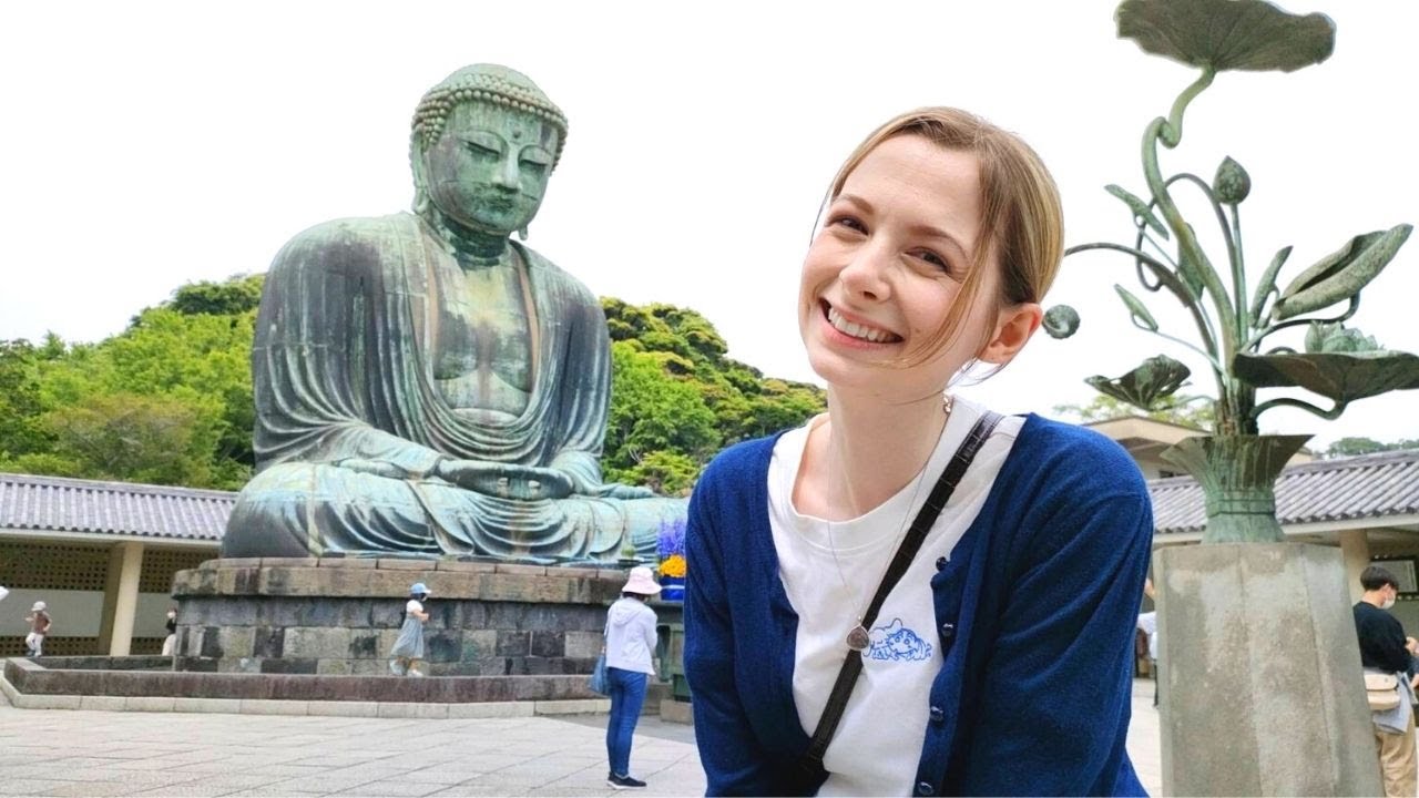 Exploring Kamakura and Enoshima and trying the local food【Japan life】
