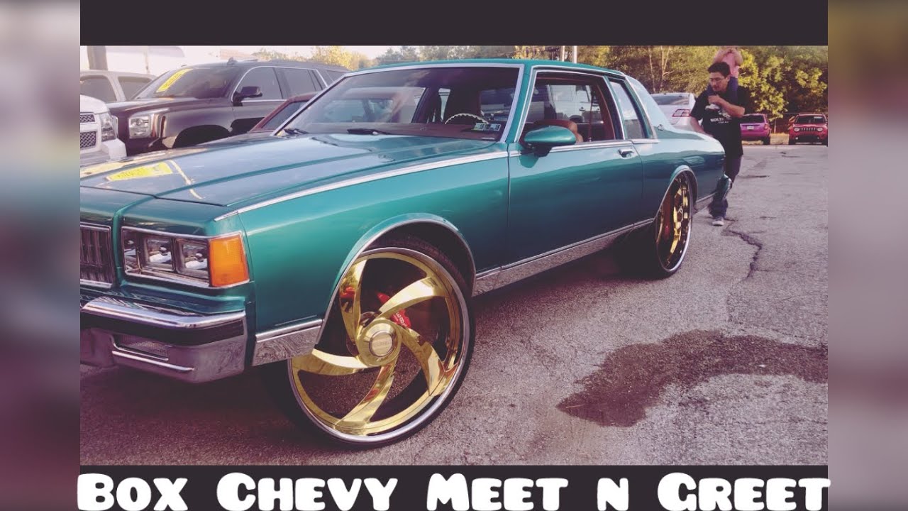 Box Chevy Meet n Greet,Out here in Gary In.New vs Old