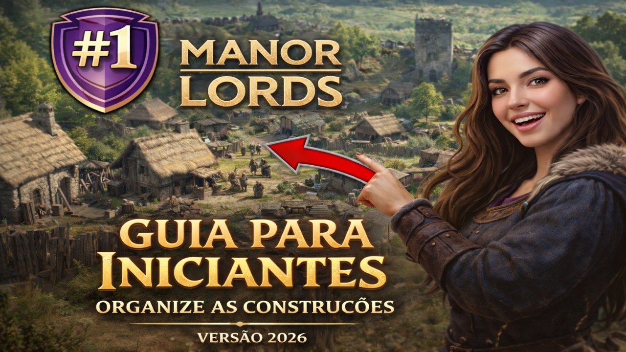 MANOR LORDS #1 - PRIMEIRAS CONSTRUÇÕES | O que construir primeiro