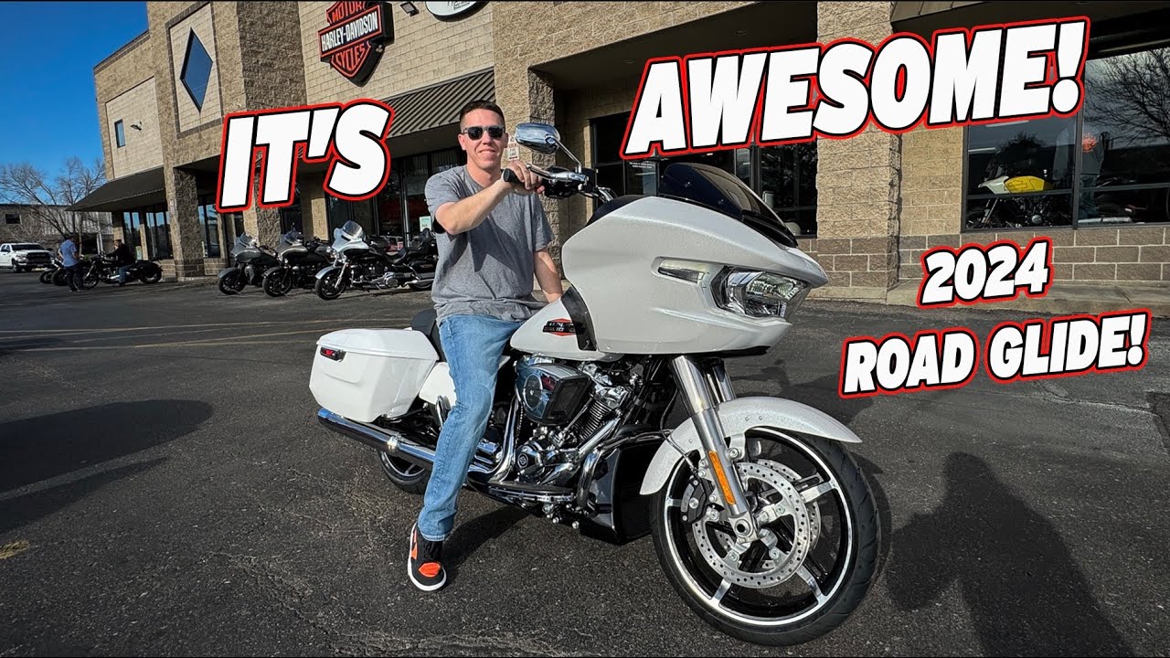 Я купил Harley Davidson Road Glide 2024 года... Сразу же проехал на нем 150 миль домой!