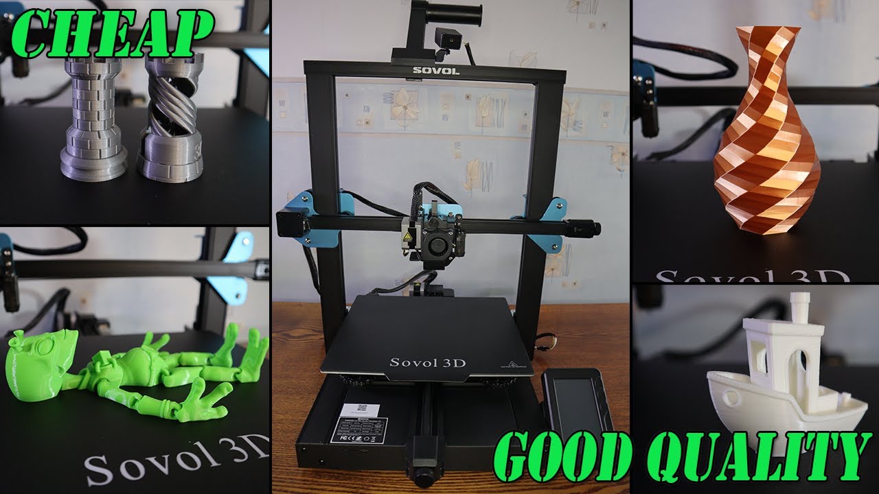 Sovol SV01 Pro -  Cheap 3D Printer with Good Print Quality