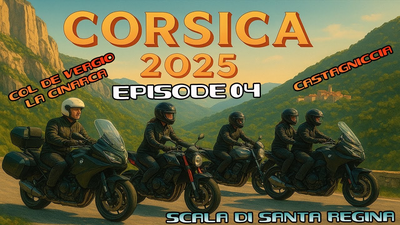 La Corse à moto :  Castagniccia, Scala Di Santa Regina - Paysages & Routes Mythiques