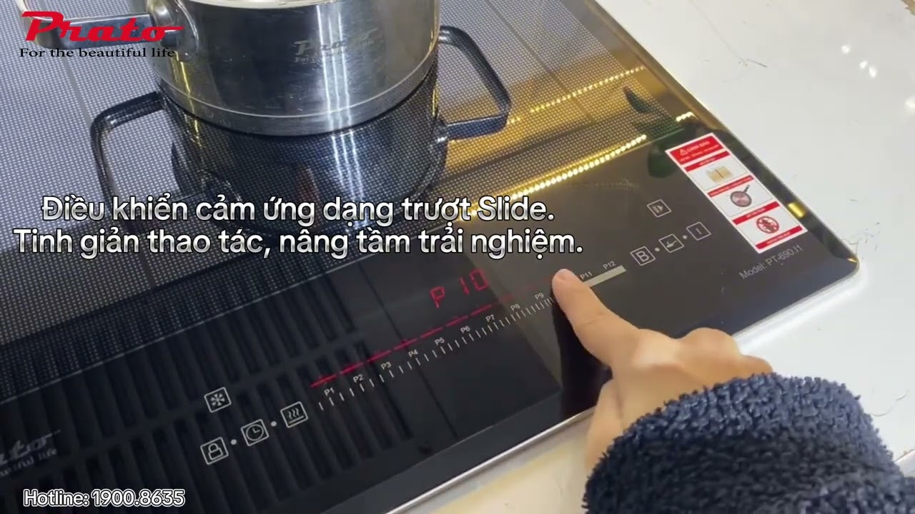 [Giới thiệu sản phẩm] Bếp từ đôi Prato PT-690.I1 diện mạo mới. Bảo hành 36 tháng