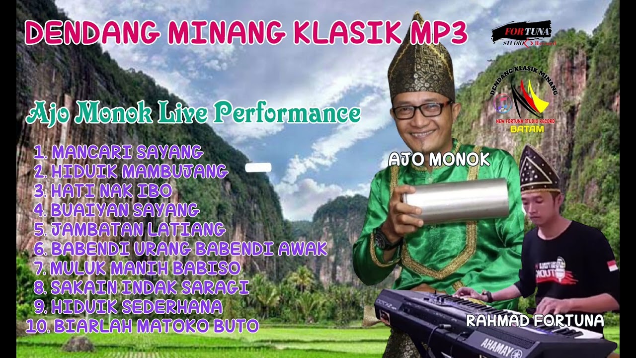 KUMPULAN DENDANG KLASIK MINANG -COVER AJO MONOK