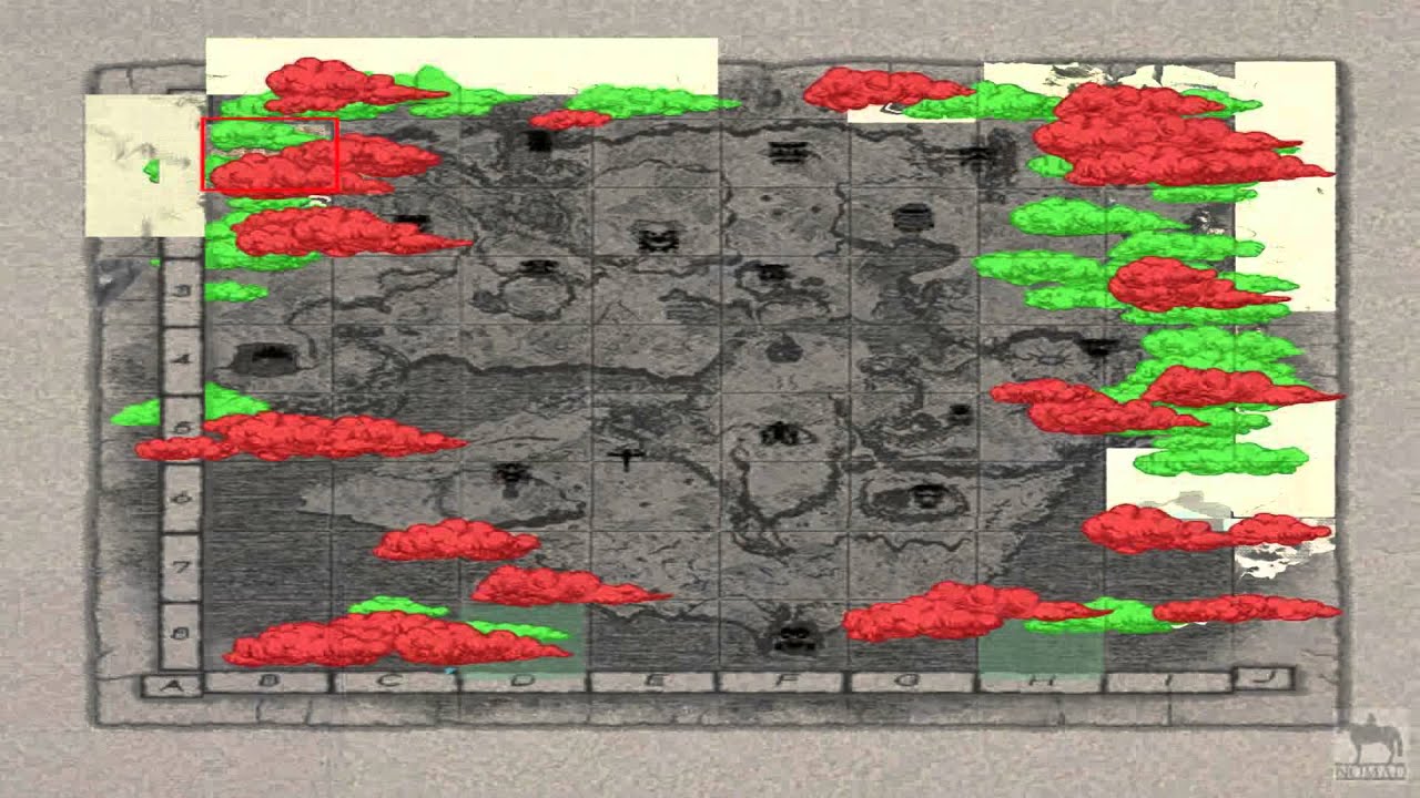 Shadow of the Colossus - Map & Clouds