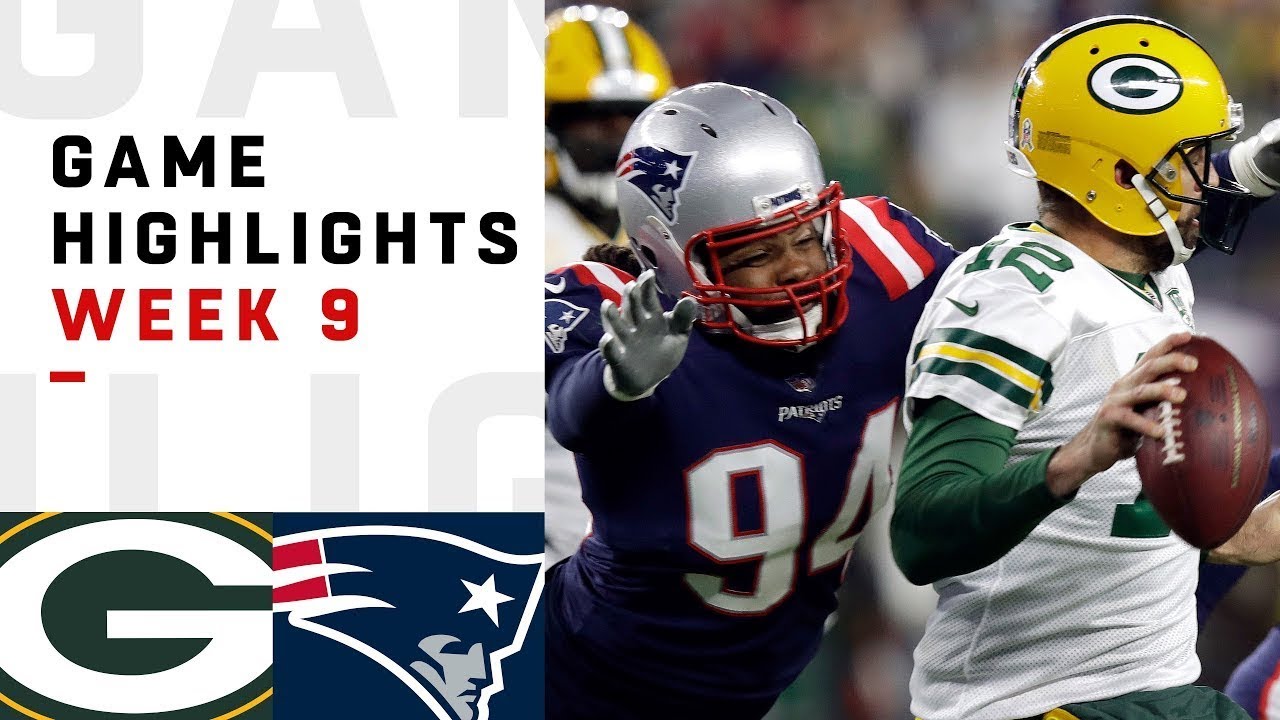 Packers vs. Patriots Week 9 Highlights | NFL 2018