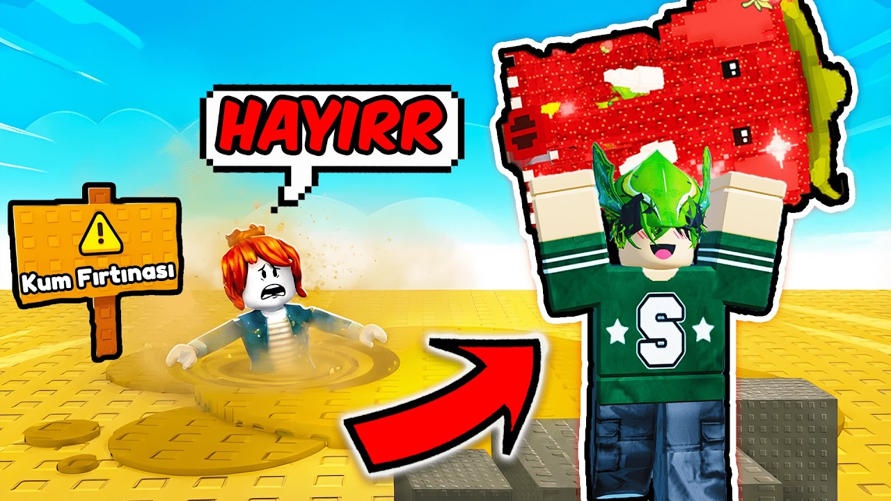 KUM FIRTINASINDAKİ BRAİNROTLARI KURTARABİLİR MİSİN? - Roblox Escape Quicksand for Brainrots!
