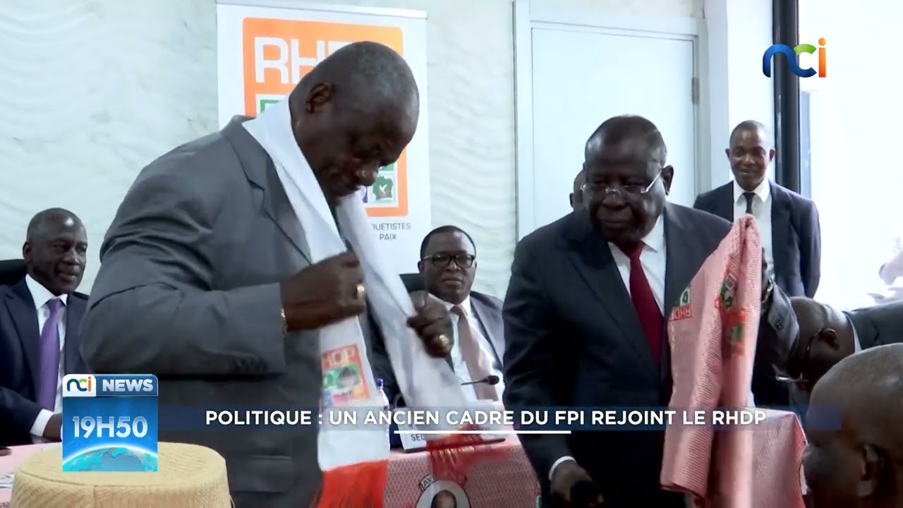 NCI News | Politique : un ancien cadre du FPI rejoint le RHDP