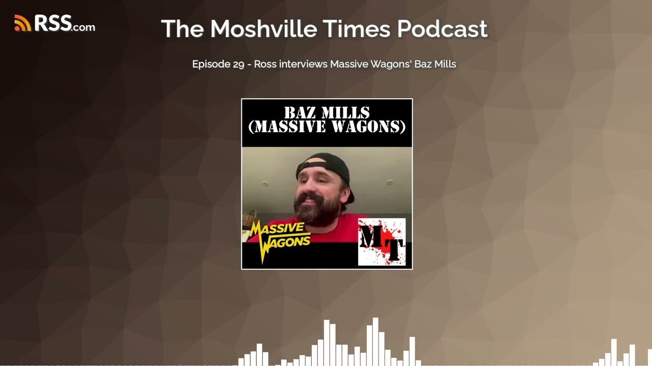 Episode 29 - Ross interviews Massive Wagons' Baz Mills