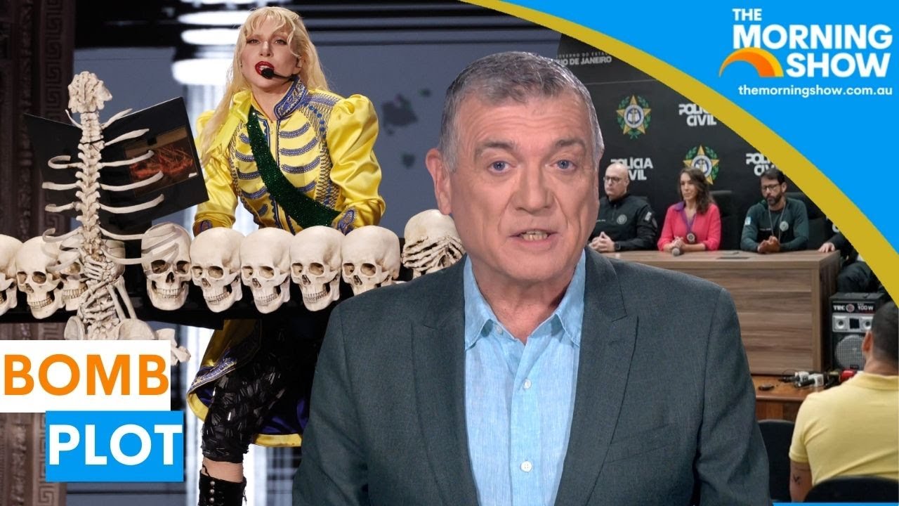Brazilian police foil plan to detonate explosives at Lady Gaga's Rio concert | Sunrise