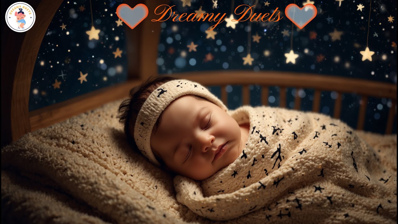 Sweet Dreams Lullaby 🖤 Relaxing Sleep Music 🎶 Music For Sweet Dreams🎶💤 달콤한 꿈을 위한 음악🎶