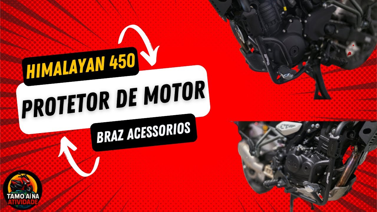 Protetor de Motor Braz na #himalayan450  &ndash; Instala&ccedil;&atilde;o F&aacute;cil e Prote&ccedil;&atilde;o M&aacute;xima! #royalenfielddiaries