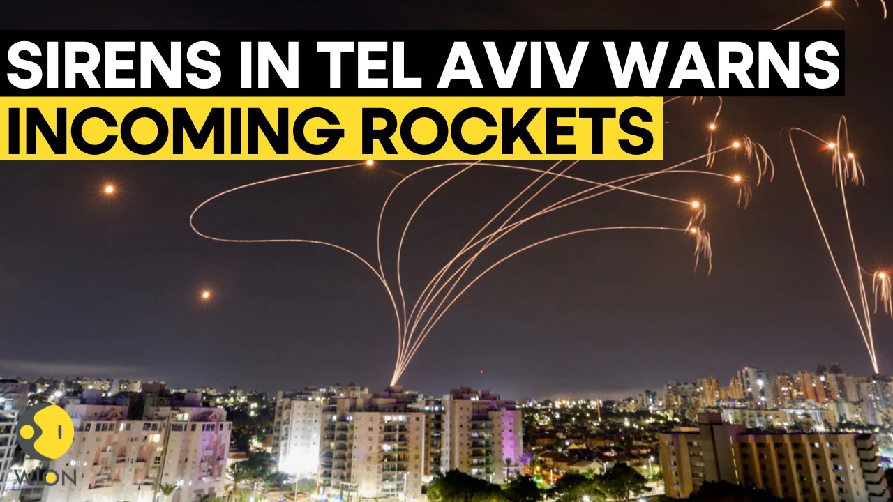 Tel Aviv sirens warn of incoming rockets from Hamas | WION Originals